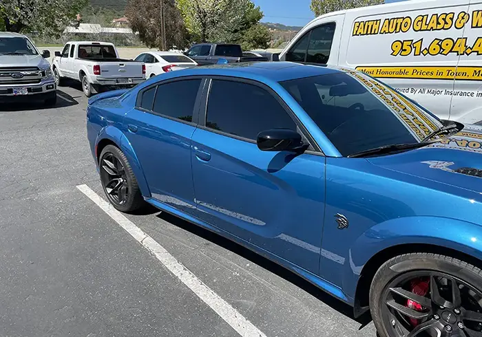 Quality Tinted Windows of Dodge Charger SRT Hellcat