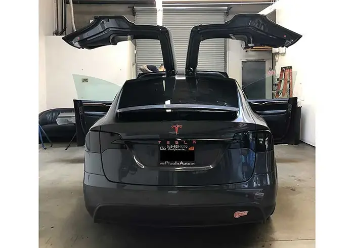 Tesla Model X Windshield Tinting Specialists 